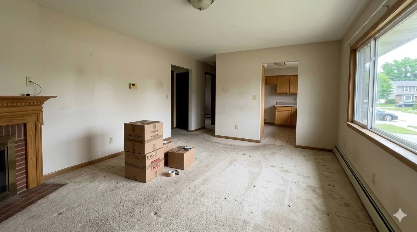 Before interior redesign example 2