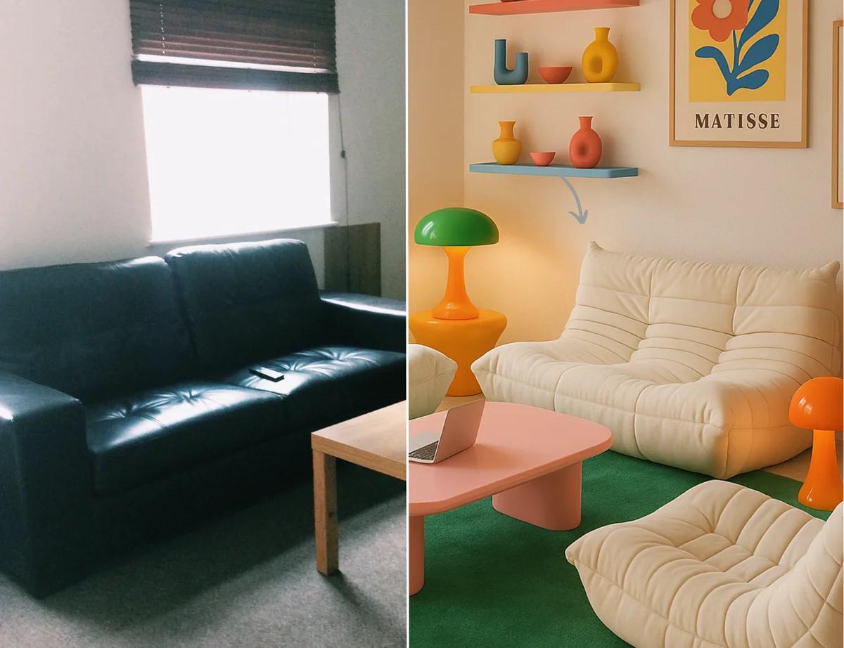 AI Interior Design Example