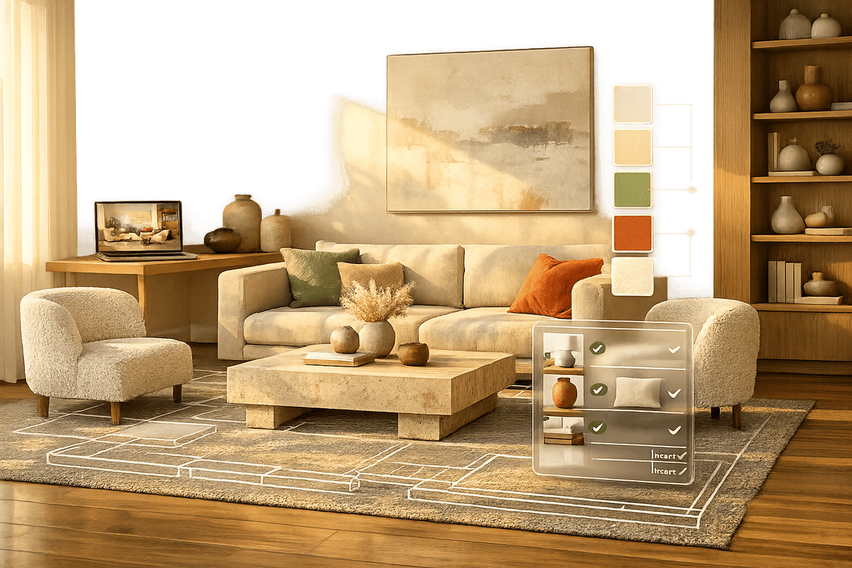How Interior Designers Use AI to Work and Sell Faster