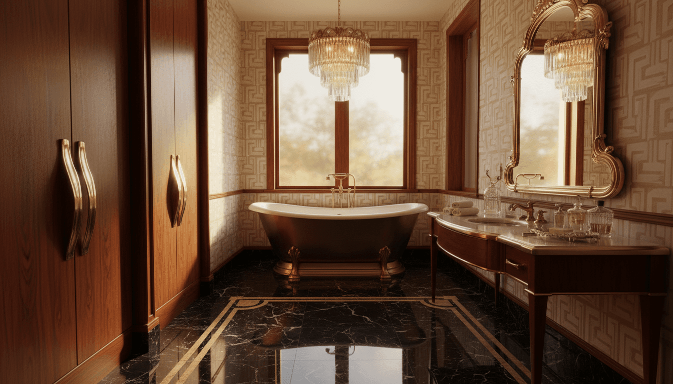 Art Deco Bathroom design 2