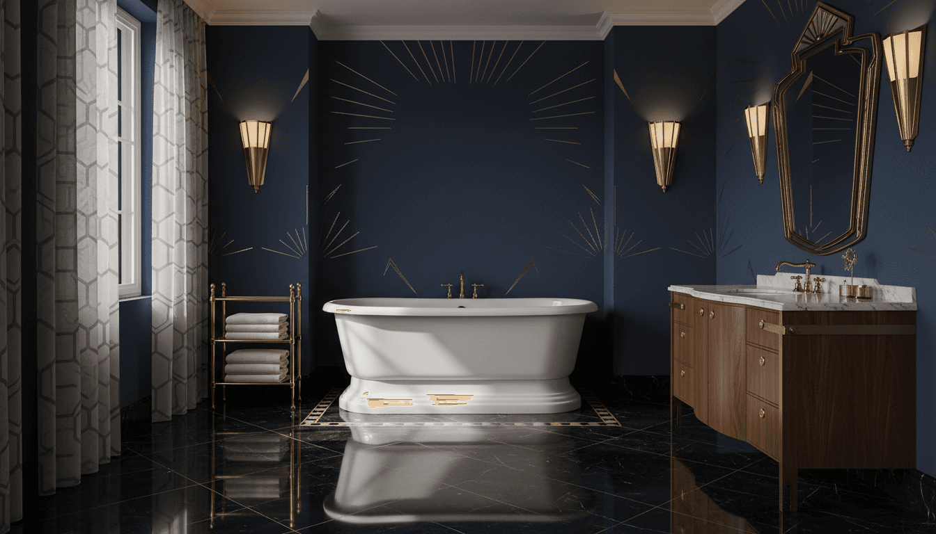 Art Deco Bathroom design 3