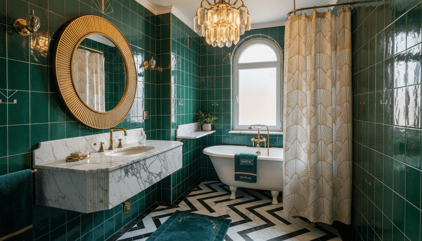 Art Deco Bathroom design