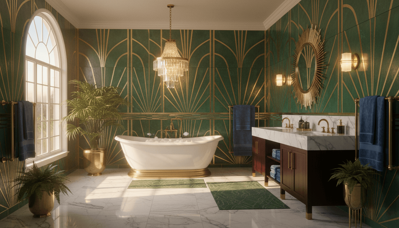 Art Deco Bathroom design