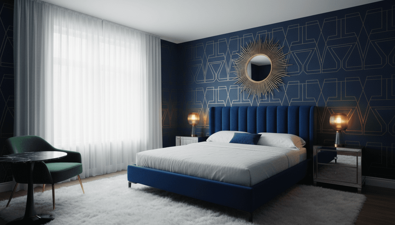 Art Deco Bedroom design