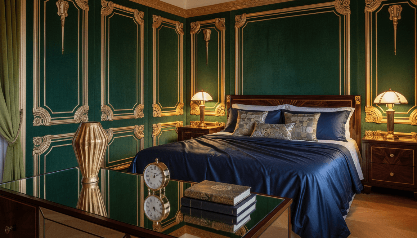 Art Deco Bedroom design