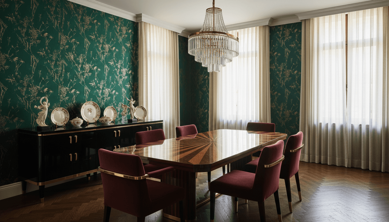 Art Deco Dining Room design