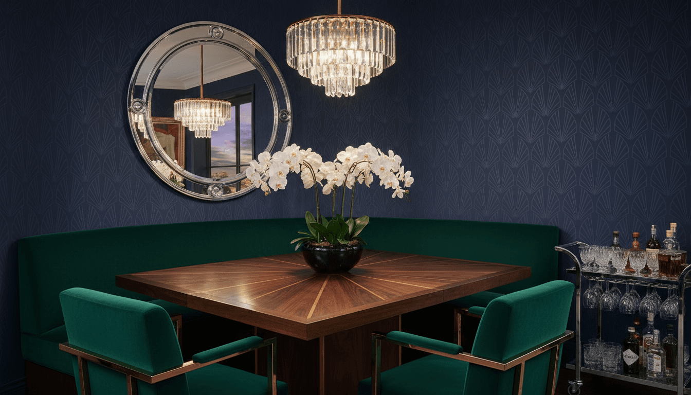 Art Deco Dining Room design