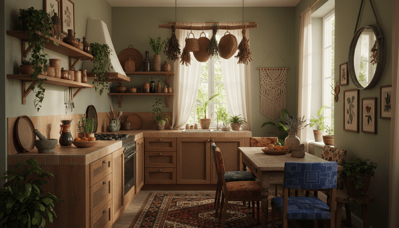 Bohemian Kitchen design