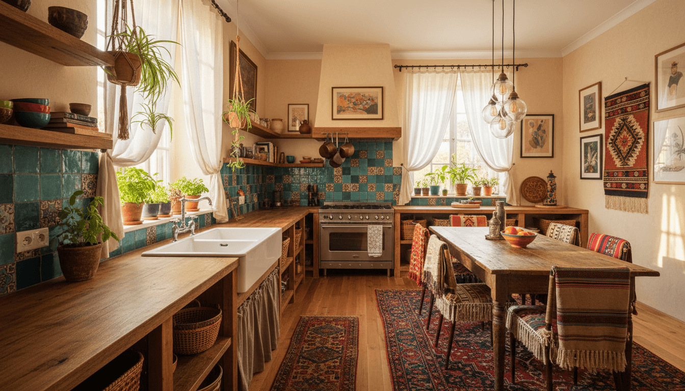 Bohemian Kitchen design