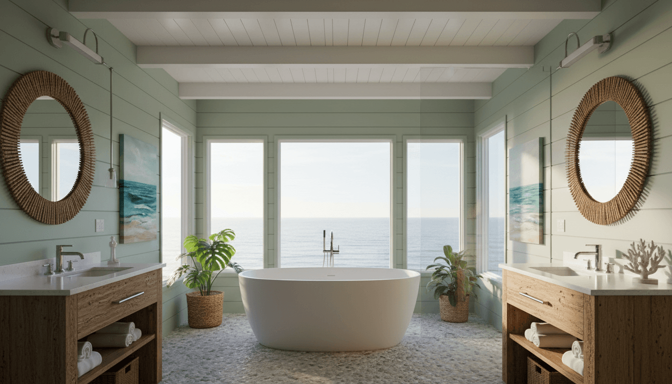 Coastal Bathroom design 1