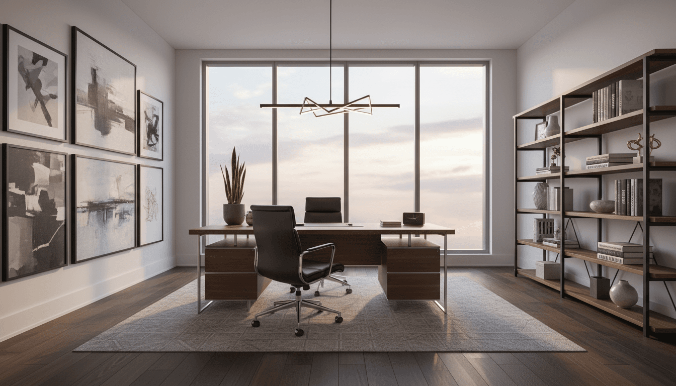 Contemporary Home Office design 3