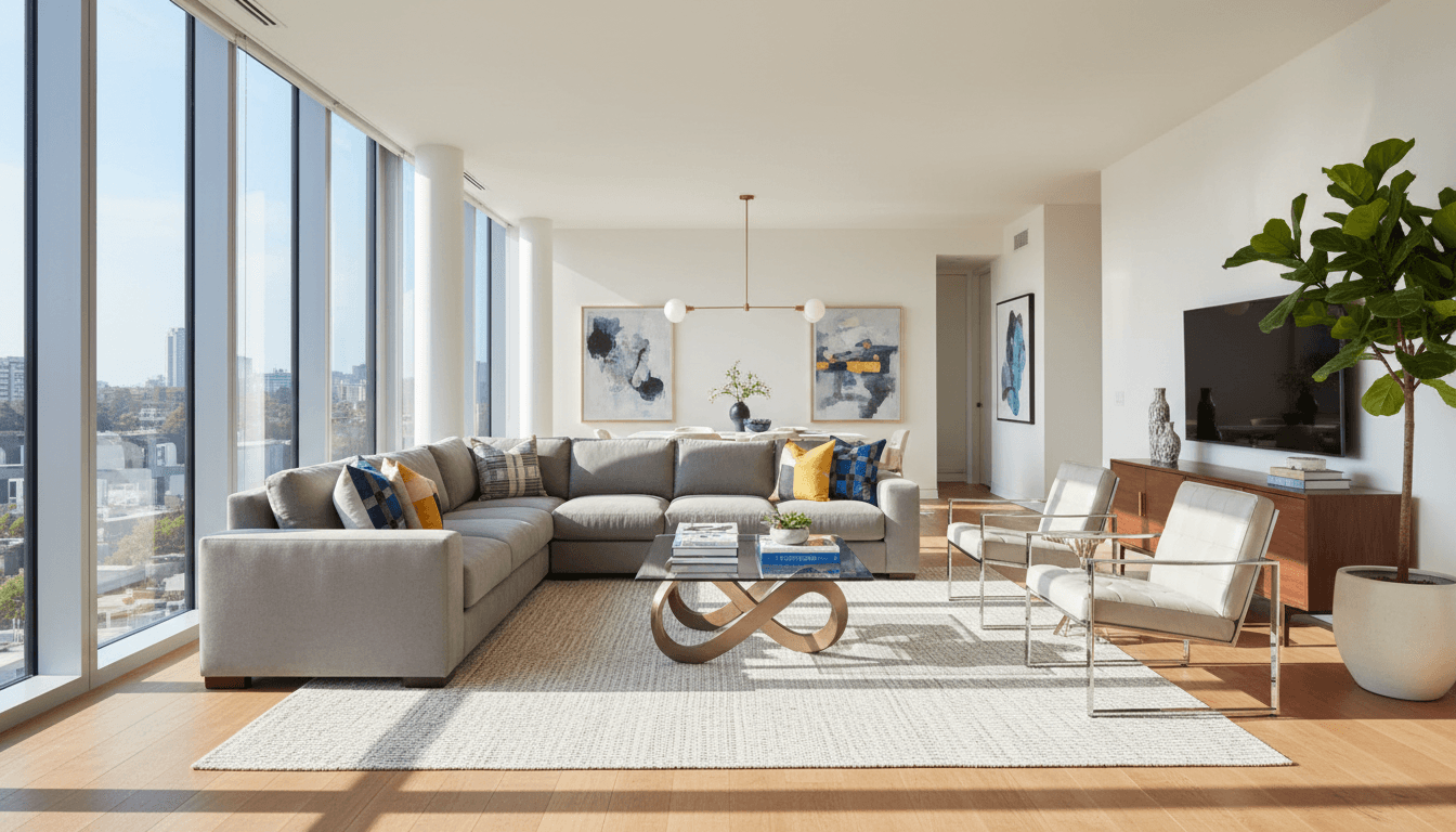 Contemporary Living Room design 1