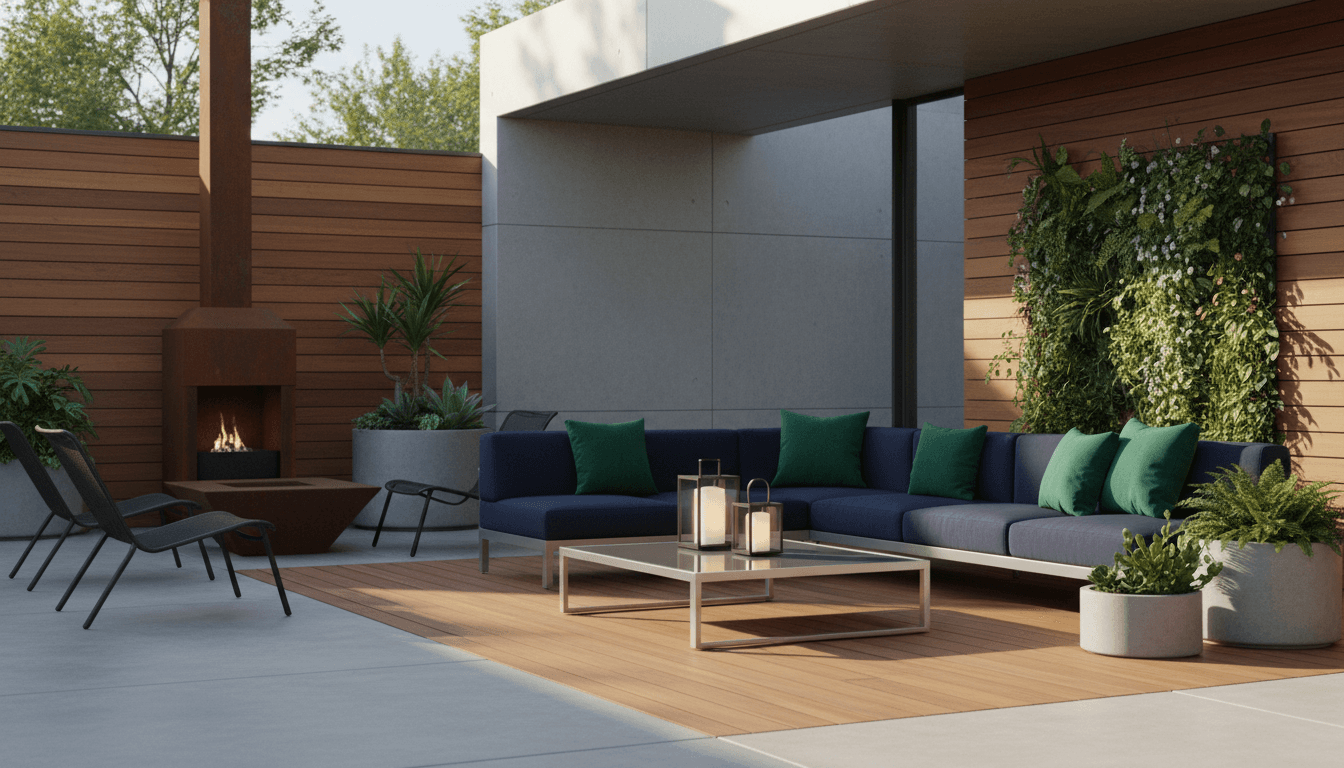 Contemporary Outdoor Space design 1
