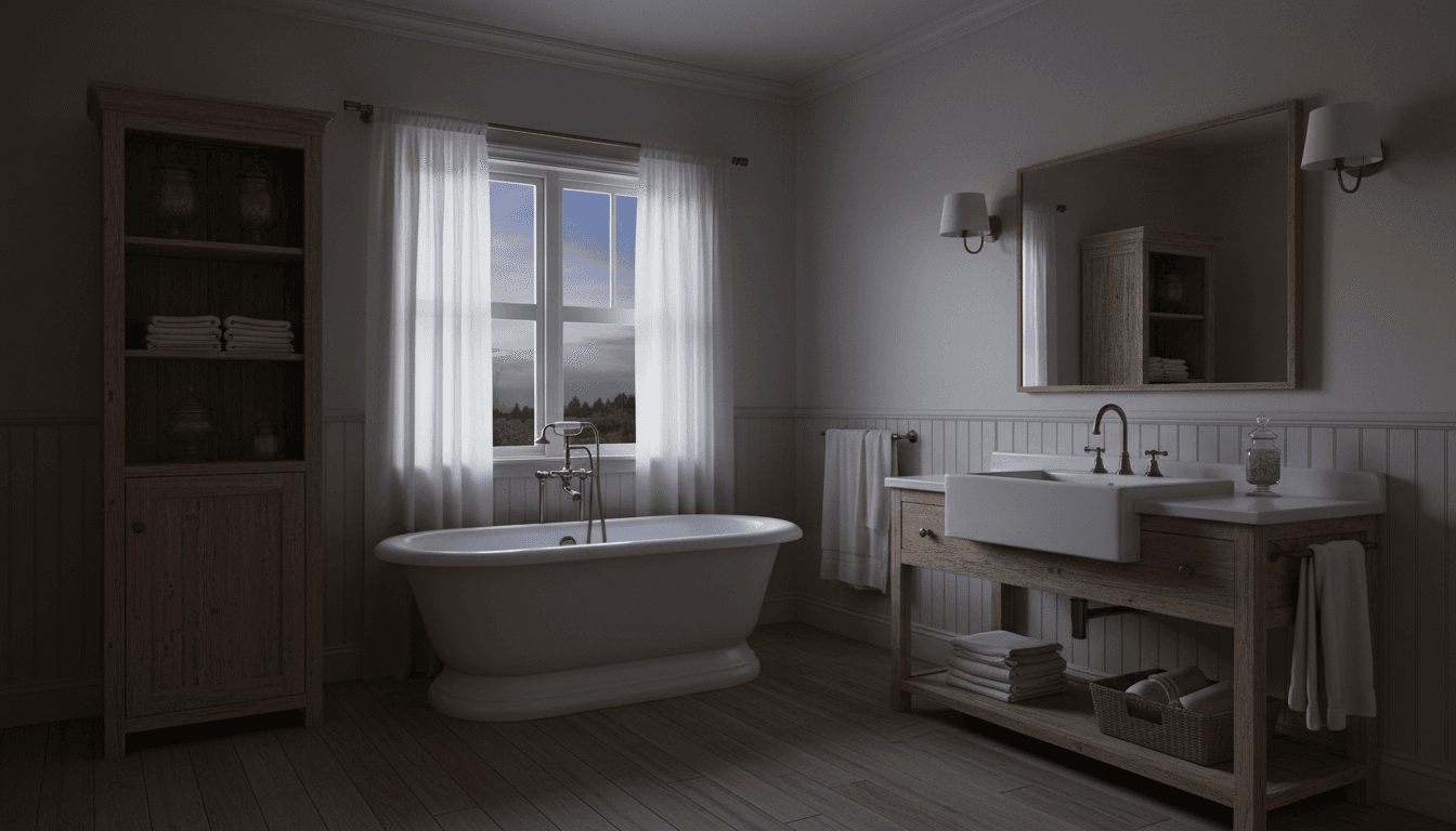 Farmhouse Bathroom design 3