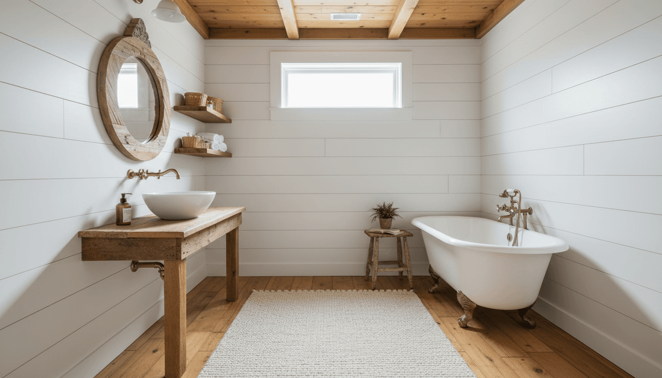 Farmhouse Bathroom design
