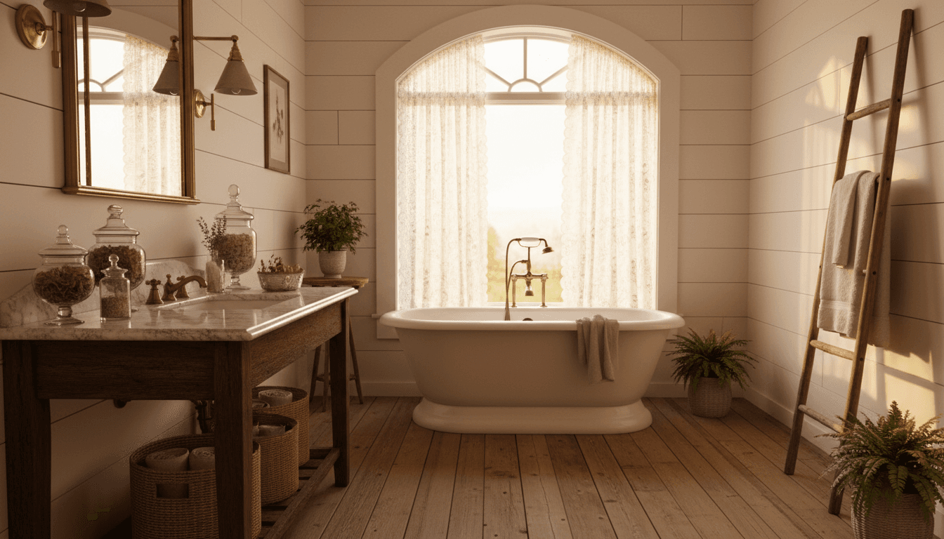Farmhouse Bathroom design