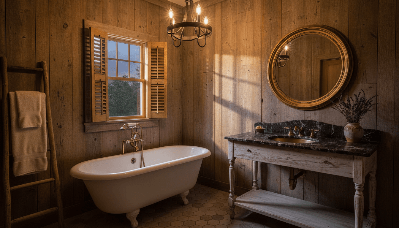 Farmhouse Bathroom design