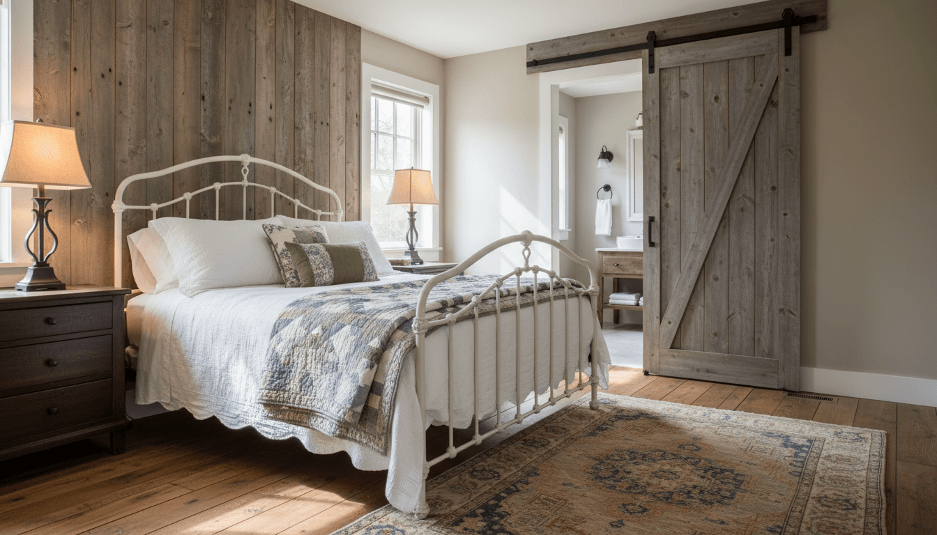 Farmhouse Bedroom design