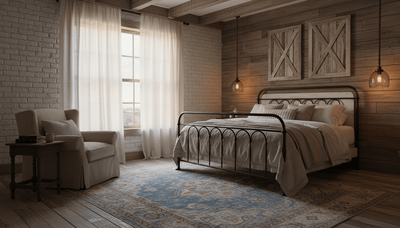 Farmhouse Bedroom design