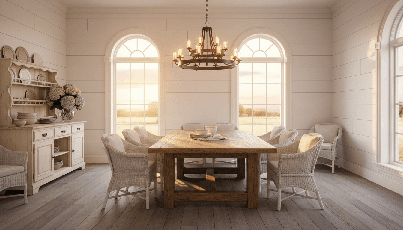 Farmhouse Dining Room design