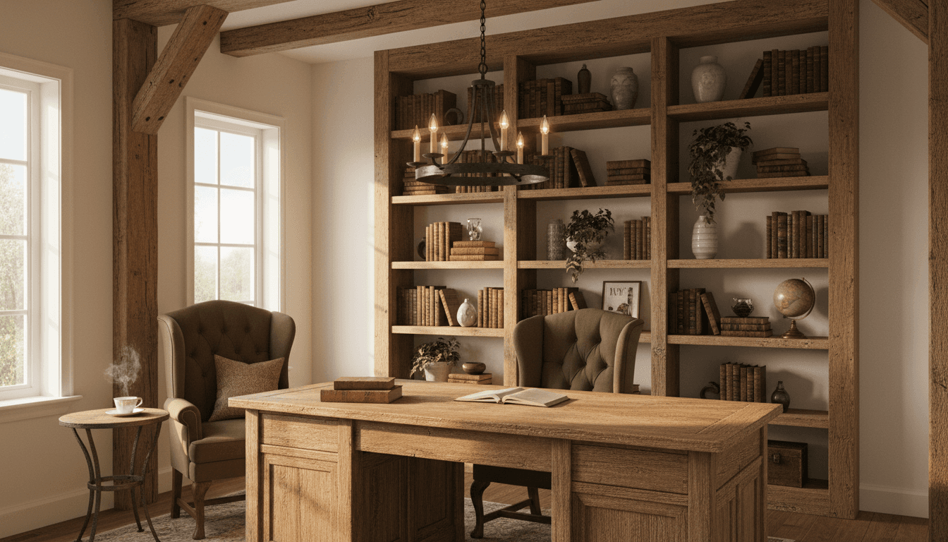 Farmhouse Home Office design 2