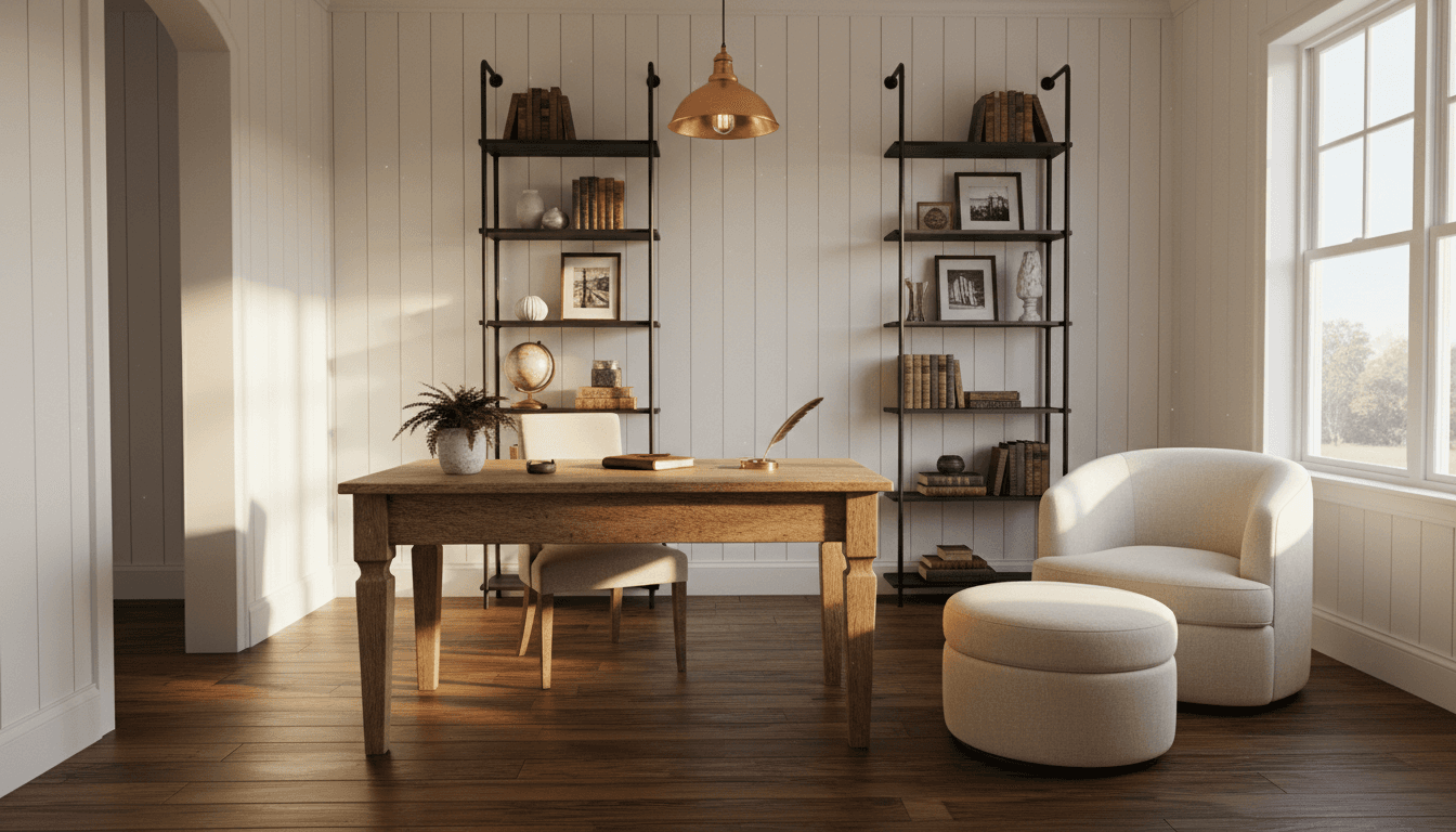 Farmhouse Home Office design
