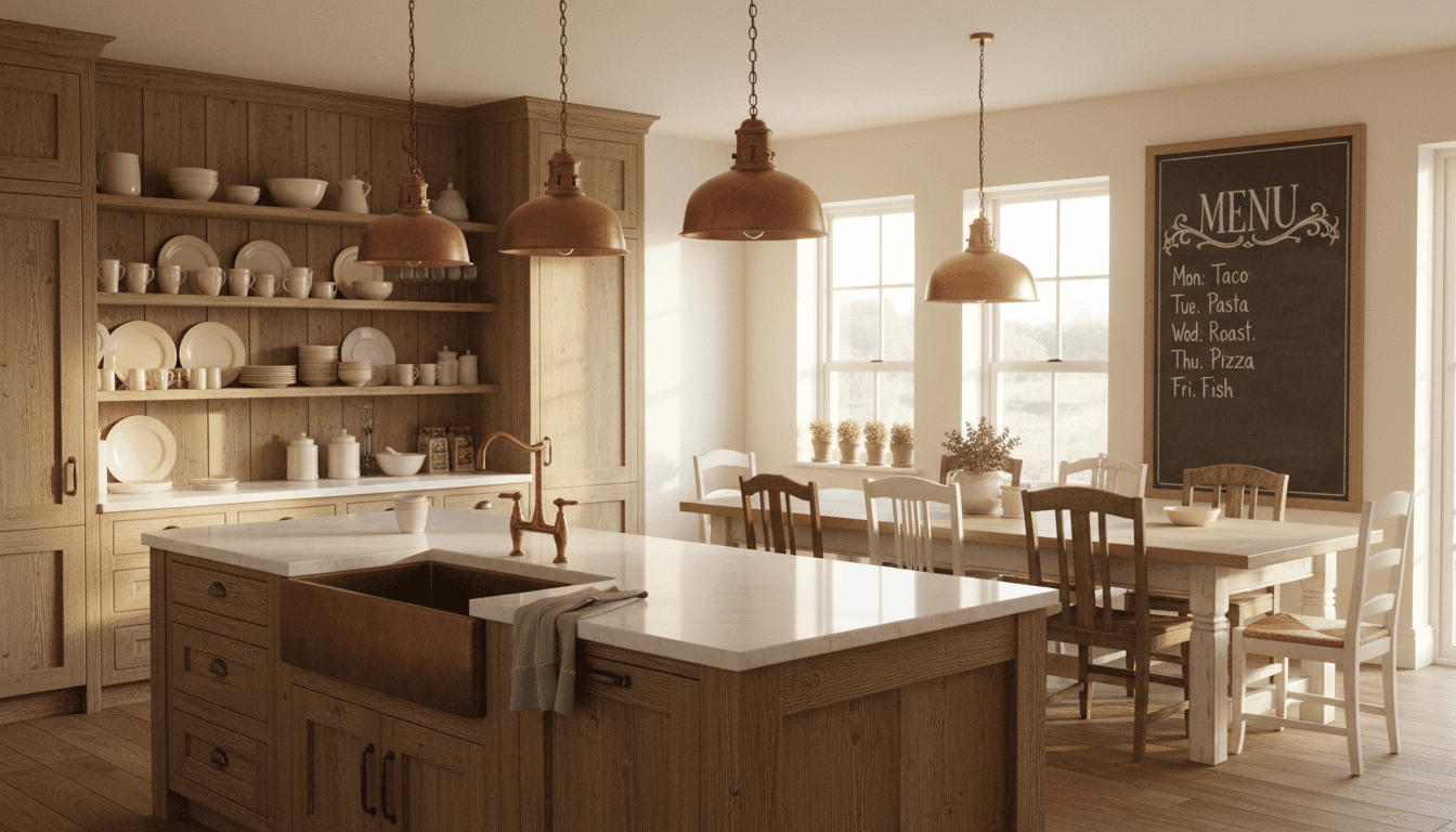 Farmhouse Kitchen design 1