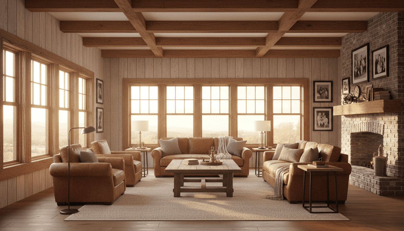 Farmhouse Living Room design