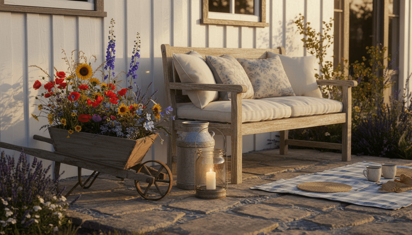 Farmhouse Outdoor Space design 2