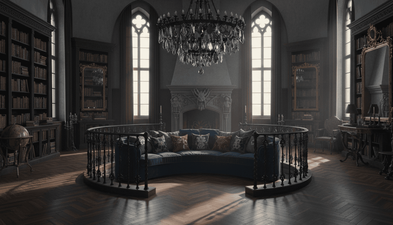Gothic Living Room design 1