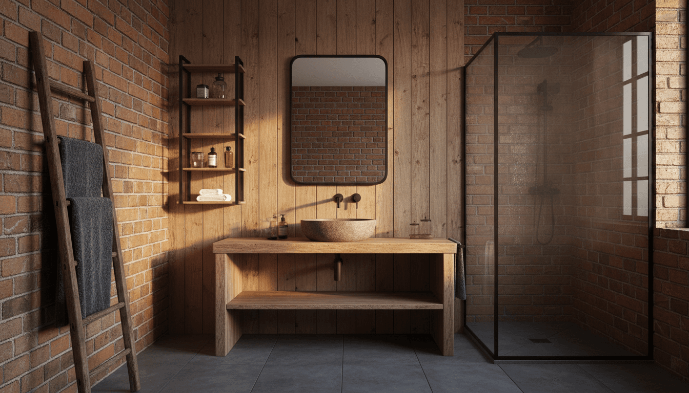 Industrial Bathroom design 2