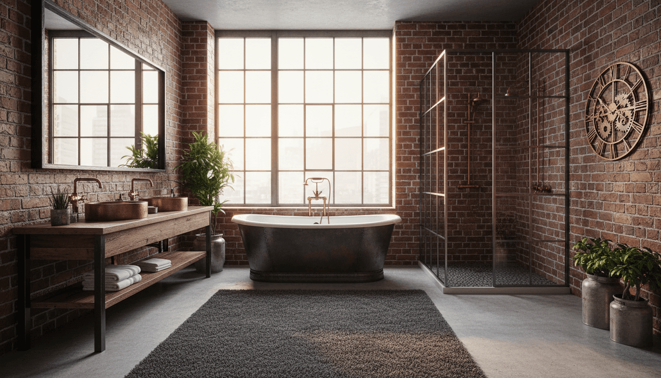 Industrial Bathroom design