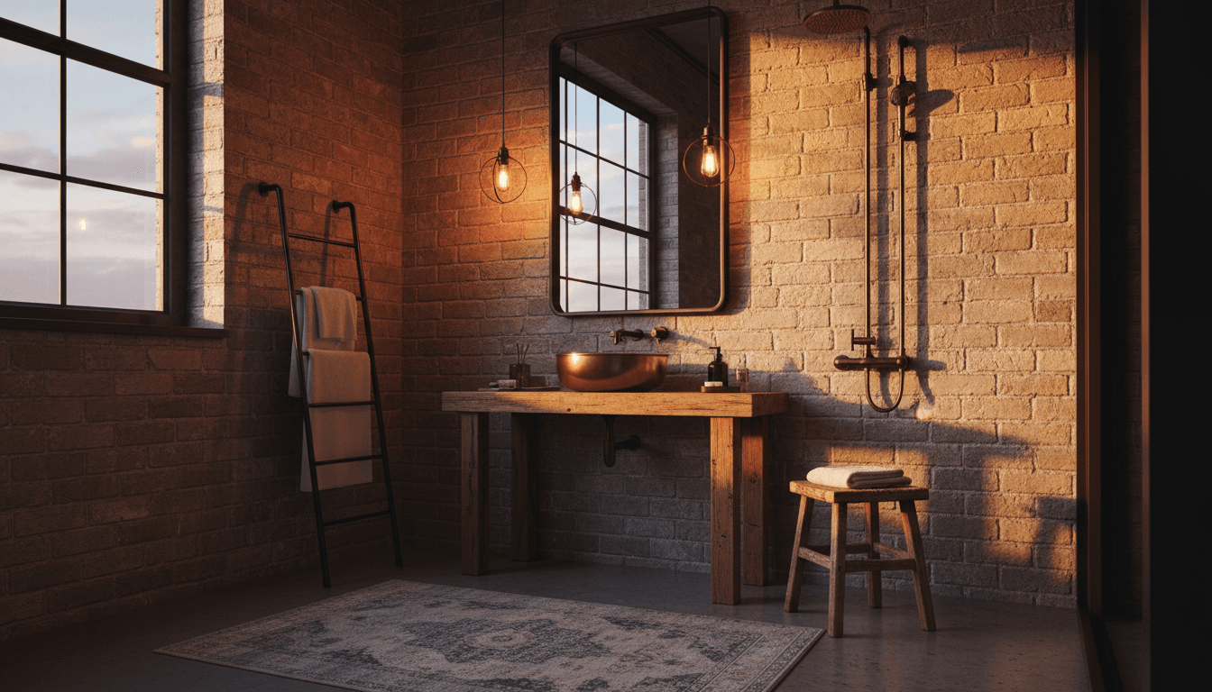 Industrial Bathroom design