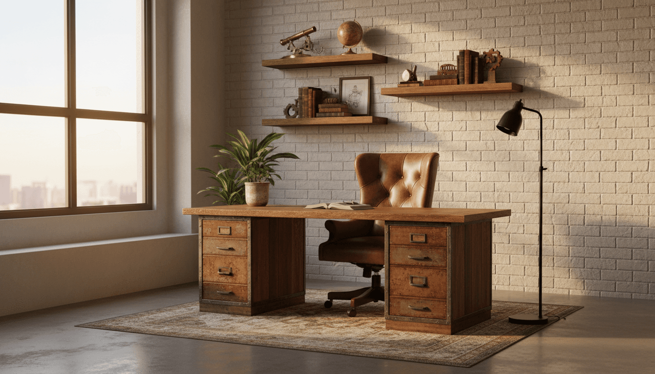 Industrial Home Office design 2