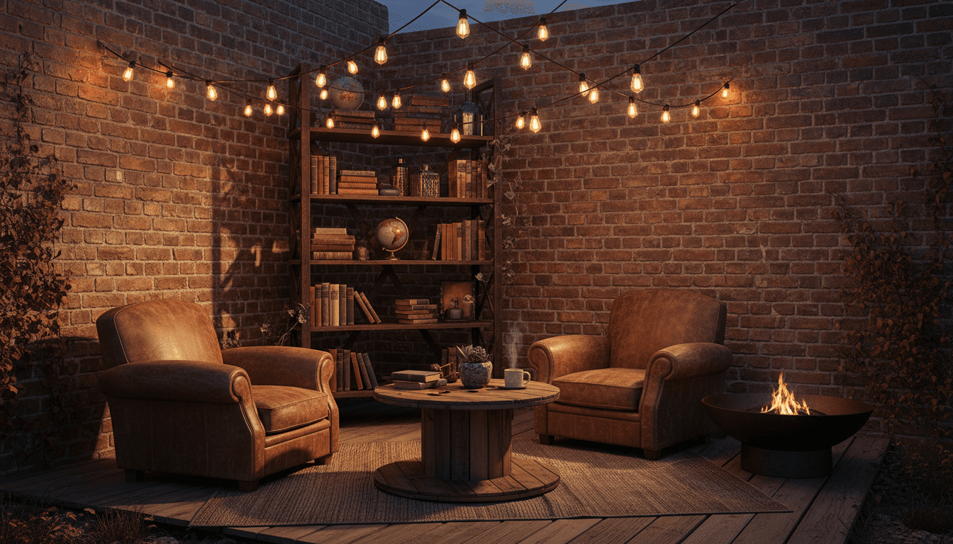 Industrial Outdoor Space design