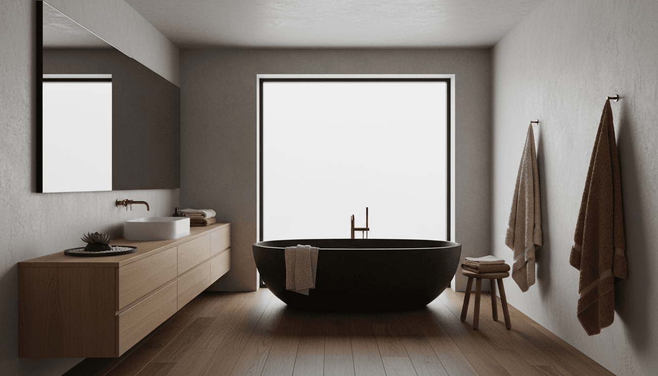 Japandi Bathroom design 3
