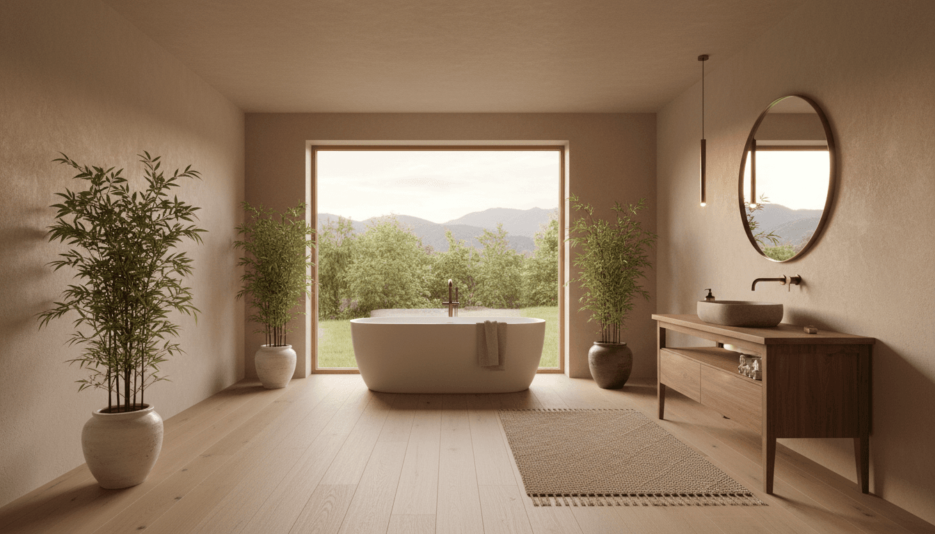 Japandi Bathroom design