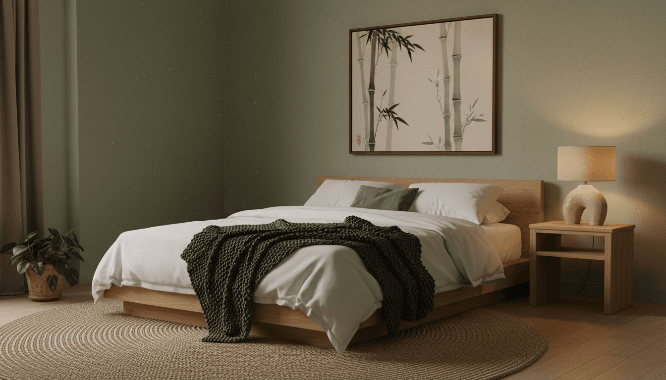 Japandi Bedroom design