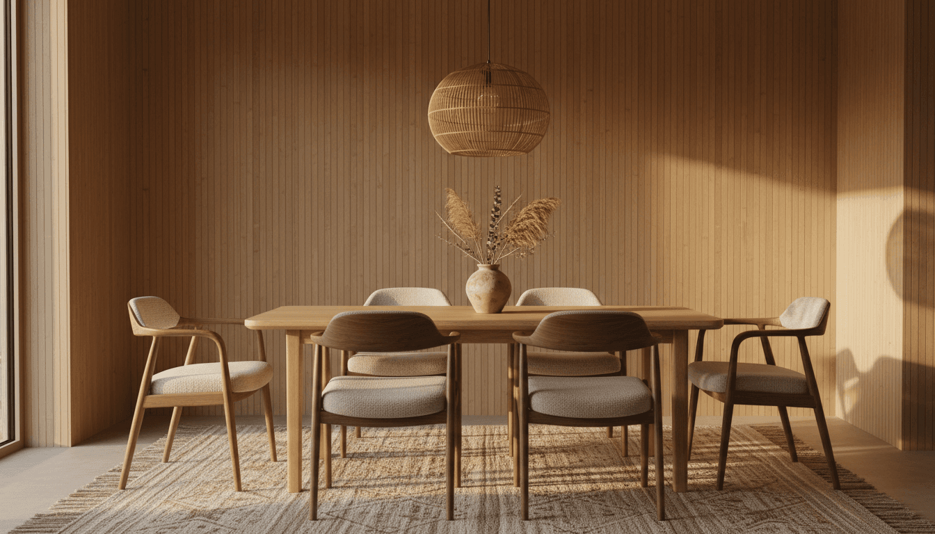 Japandi Dining Room design 2