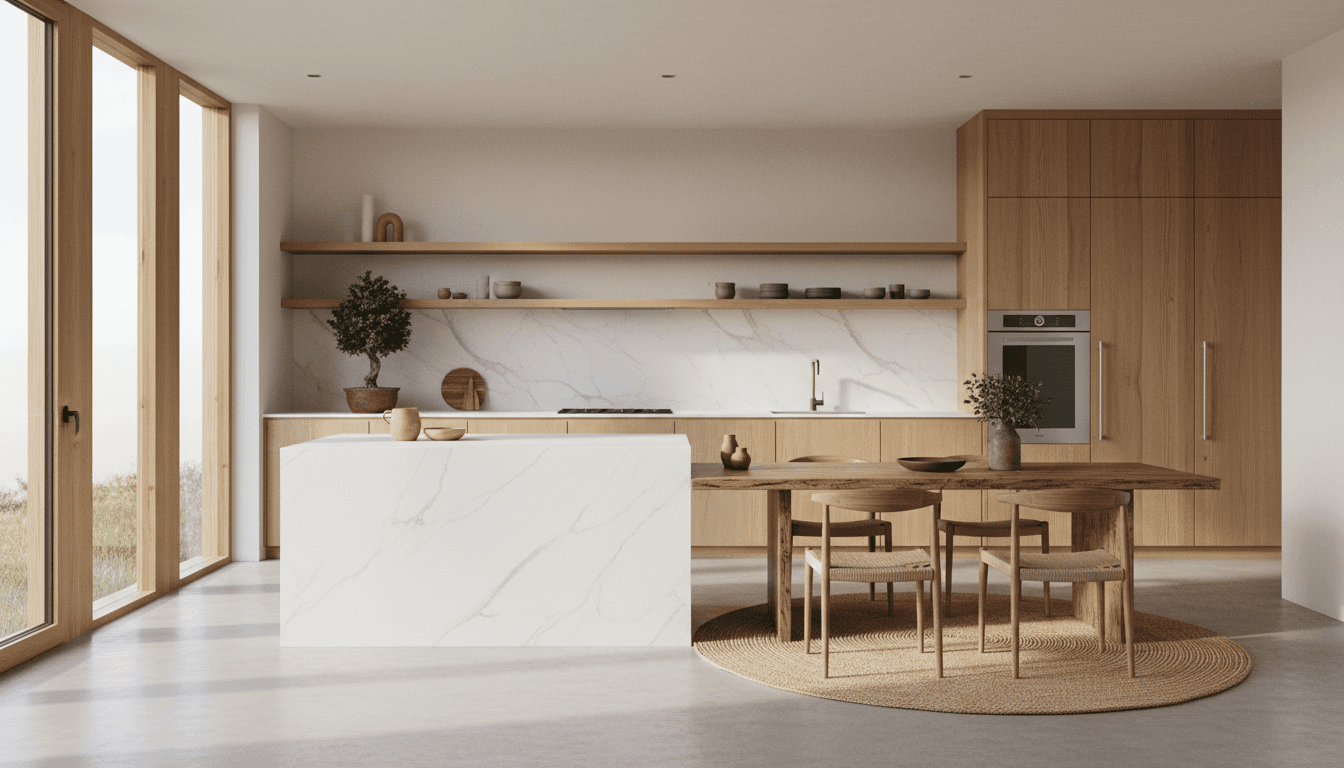 Japandi Kitchen design 1