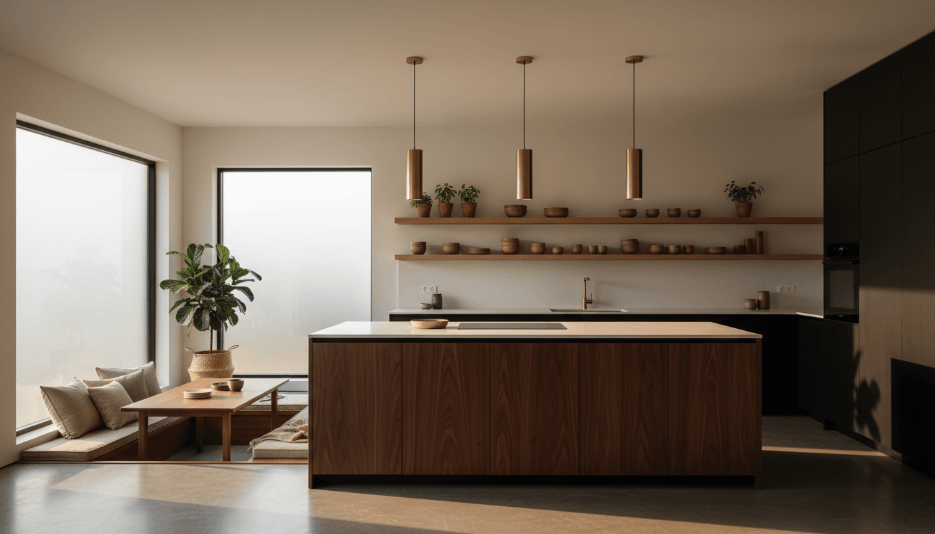 Japandi Kitchen design 3