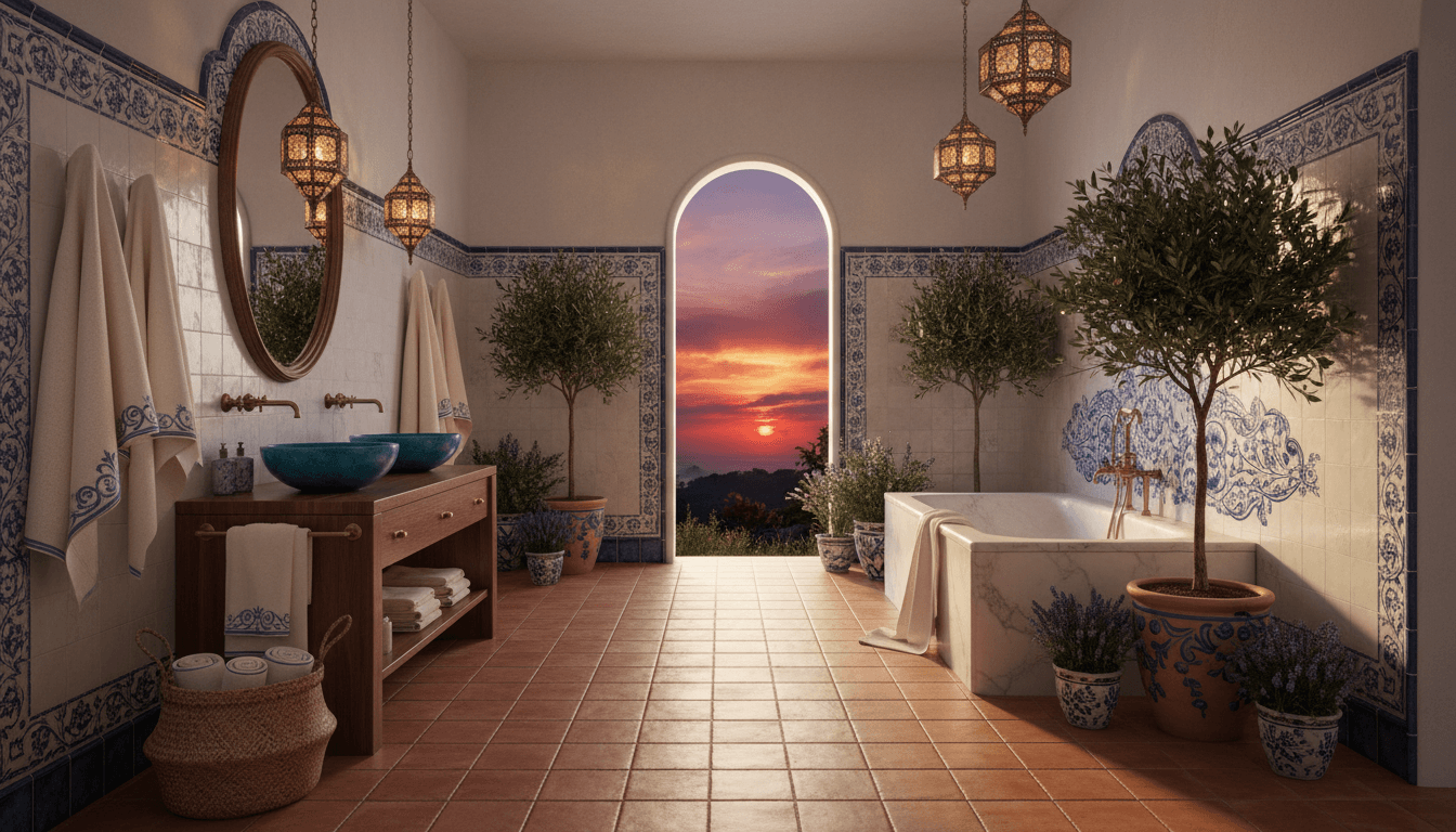 Mediterranean Bathroom design 3