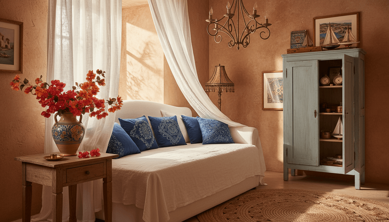 Mediterranean Bedroom design 2