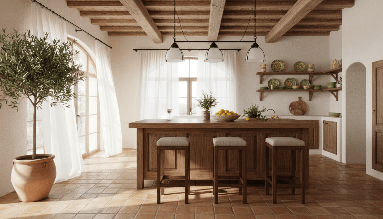 Mediterranean Kitchen design 1