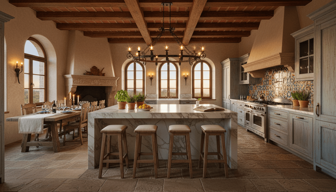 Mediterranean Kitchen design 3