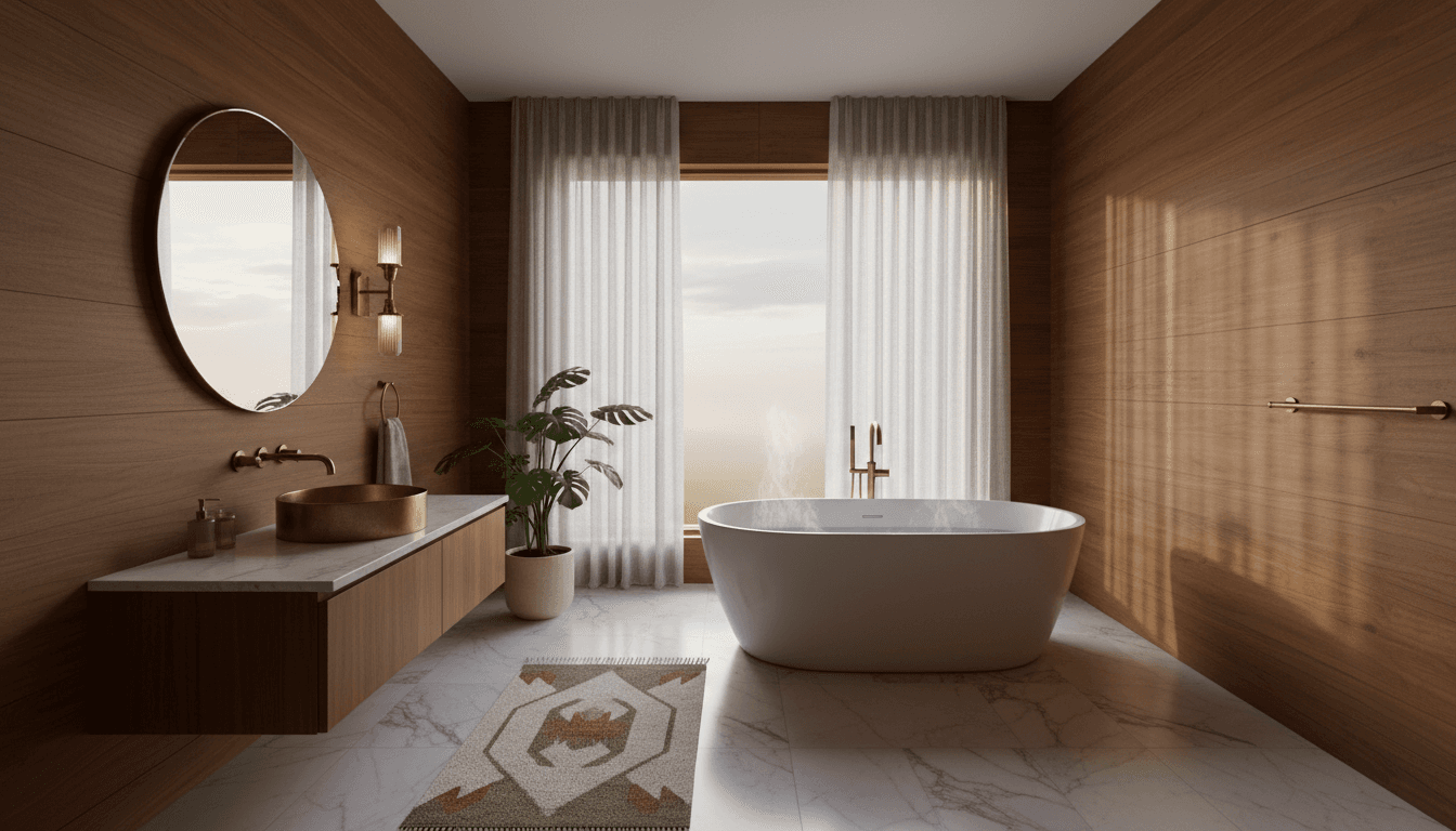 Mid-Century Modern Bathroom design 3