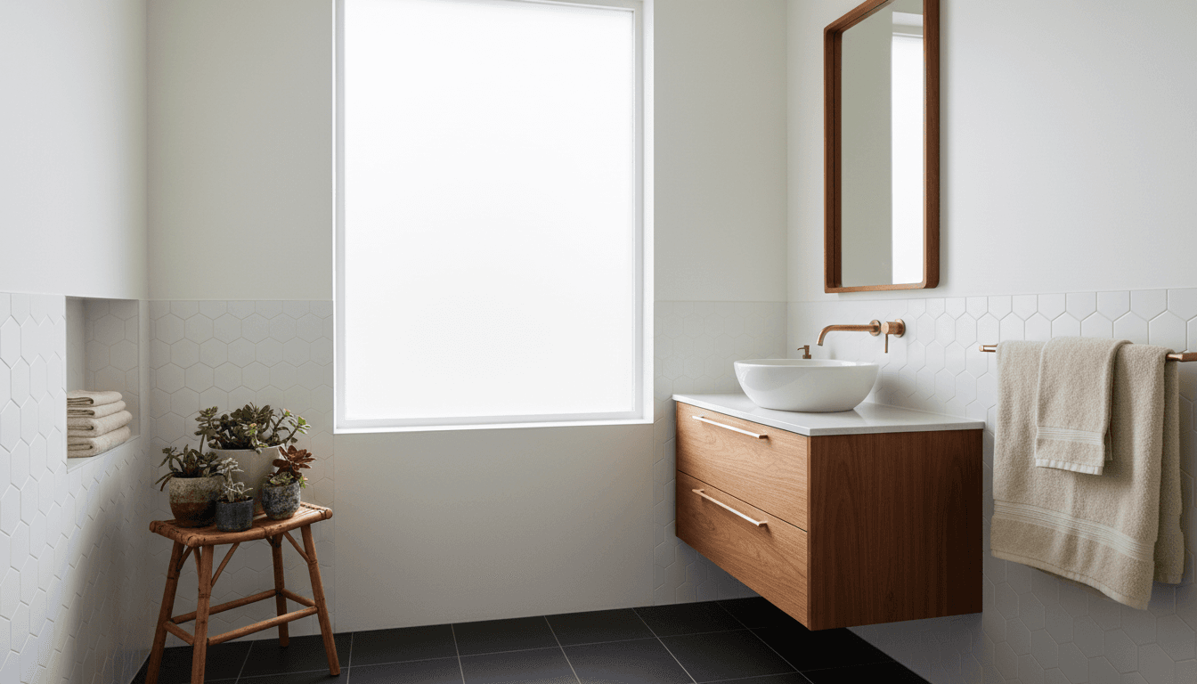 Mid-Century Modern Bathroom design