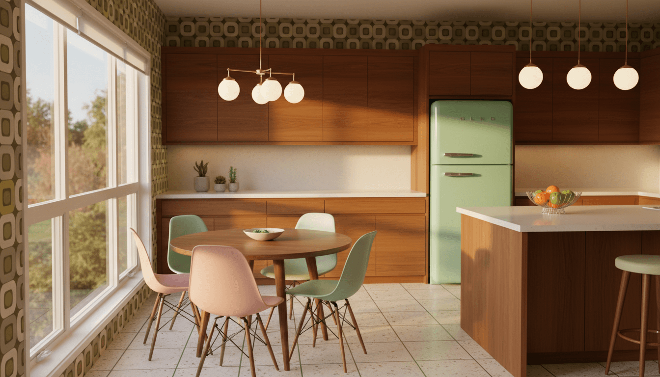 Mid-Century Modern Kitchen design 2