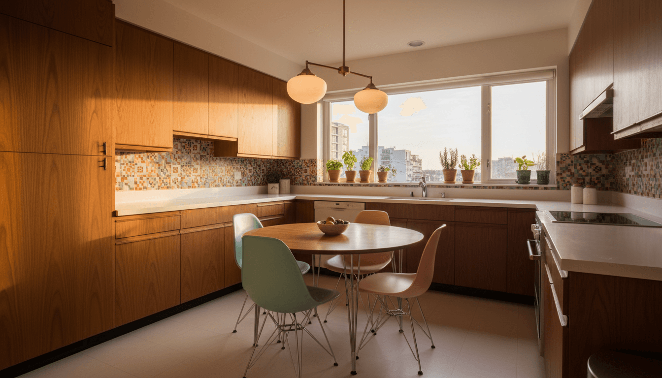 Mid-Century Modern Kitchen design