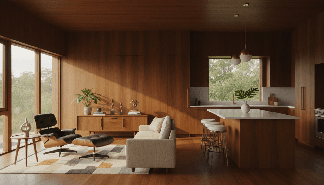 Mid-Century Modern Studio design 1